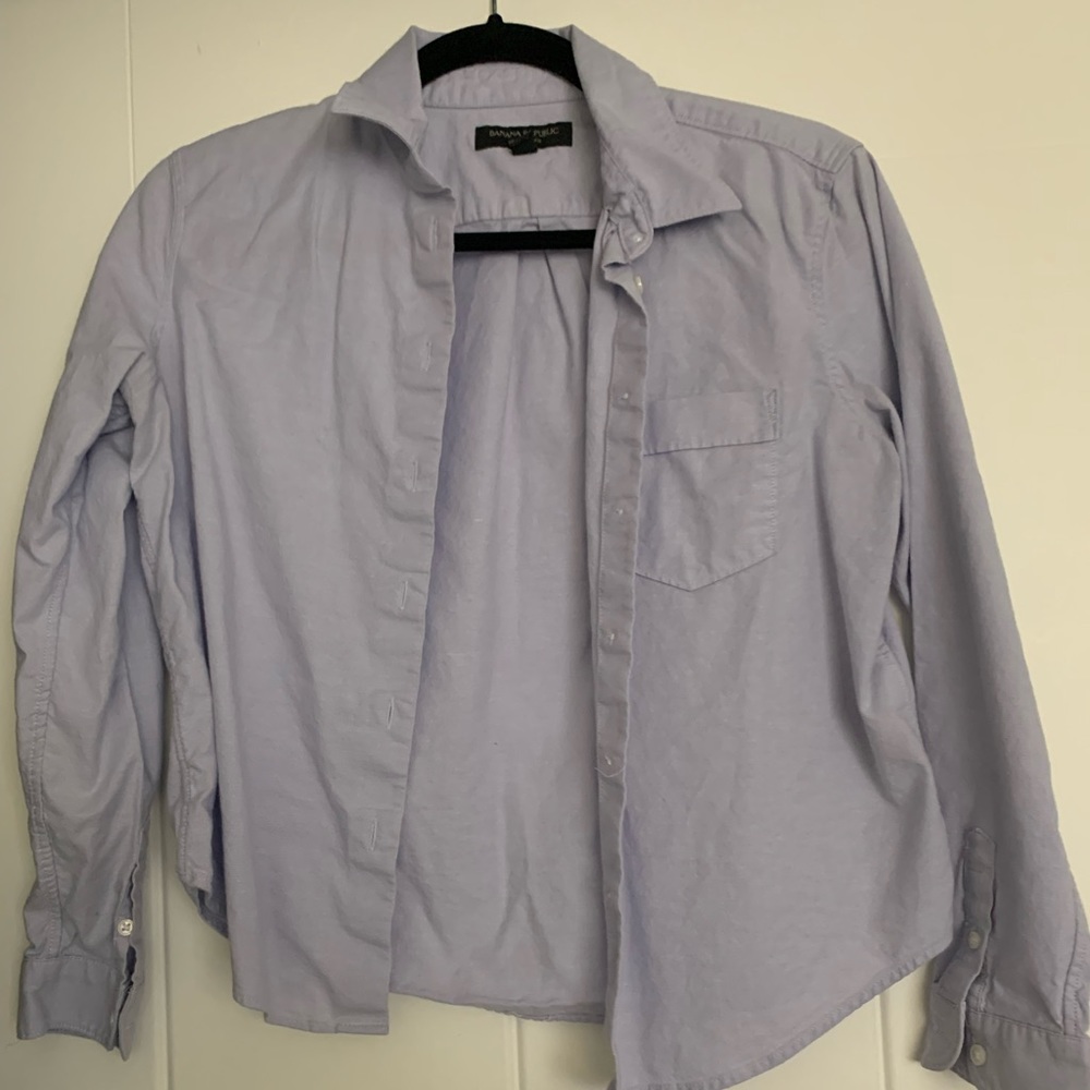 Banana Republic size XS light blue button down